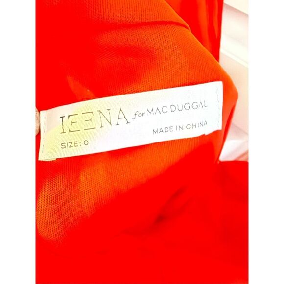 Spaghetti strap chiffon baby doll dress with a v-neckline, crisscross back, and - Picture 8 of 10